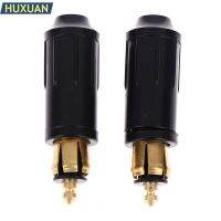 ☽┇ New 12-24V 240W DIY DIN Hella Male Plug Powerlet Plug European Type 12v Cigarette Lighter Adapter Connector Fits BMW Motorcycle