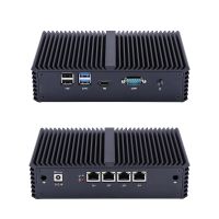 4กิกะบิต Lan Firewall Core I3 I5 I7อูบุนตู Fanless Destkop มินิพีซี