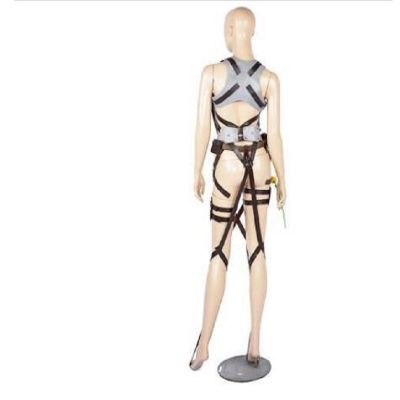 Attack On Titan Shingeki No Kyojin Recon Corps Harness Belt Hookshot Costume Adjustable Belts Cosplay Belts Free Shipping