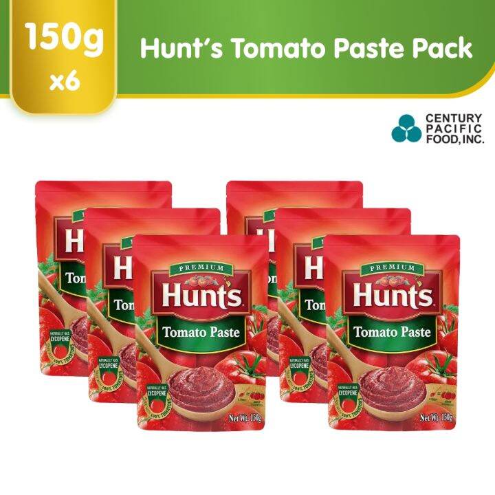Hunt's Tomato Paste 150g Pack of 6 Lazada PH