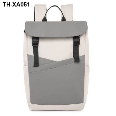 Contracted backpack man male new high-volume business commuter laptop bag of the college students