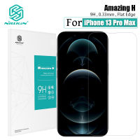 Nillkin 9H กระจกนิรภัย สำหรับ iPhone 13 Pro Max ฟิล์มกันรอย H 0.33MM ป้องกันแสงสะท้อน ป้องกันการระเบิด ป้องกัน กระจกเทมเปอร์ฟิล์ม