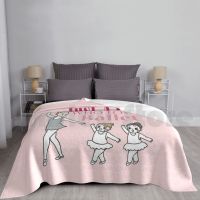 Just A Girl Who Loves Ballet Ballerina Teacher And Girls Students Ballet Class Blanket Fashion Custom Little