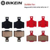 BIKEIN 4 Pairs Resin/ceramic/Full metal Bicycle Disc Brake Pads For Magura MT2 MT4 MT6 MT8 DK-17 High Quality MTB Bike Brake Pad