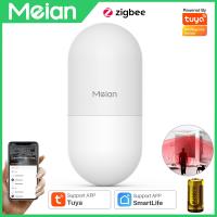 【YF】 Meian Tuya Zigbee Human Motion Sensor Smart Home PIR Detector Alarm Security Life Works With ZigBee Gateway