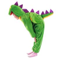 Dinosaur Halloween Costumes 100-145CM For Kids Carnival Party Jumpsuit Adult Animal Velvet Boy Stage Childrens Day Gift