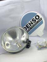 ไฟสปอร์ตไลท์ DENSO (CV100) 12V เลนส์กระจก สีขาว ขนาด 7” พร้อมฝาครอบและขายึด - ในโคมมี 2 หลอด คือ หลอดสปอร์ตไลท์ฮาโลเยน และหลอดไฟหรี่