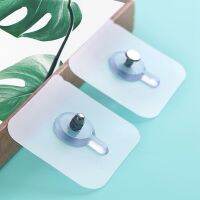 6/10Pcs Self Adhesive Wall Hooks Clear Shelf Photo Frame Peg Wall Hangers Nail Wall Paste Screw Hook Photos Cross Stitch Hanger