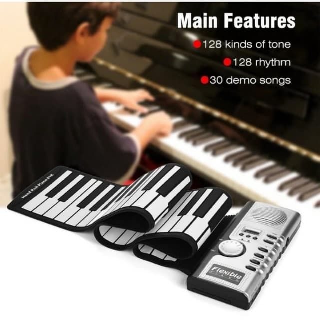 BR-A-61 Roll Up Piano