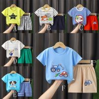 Korean Baby Boys Girls Short Sleeve Summer Clothes 100 Cotton Breathable Casual T-Shirt Kids Unisex Tshirts