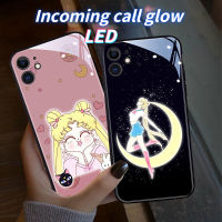 เคสโทรศัพท์ LED สำหรับ Xiaomi เคสโทรศัพท์ Xiaomi 12ซัลทรา13Pro 11Pro PocoX4เรดมี่ K50 K40/K60pro 50pro/K60E เซเลอร์มูน