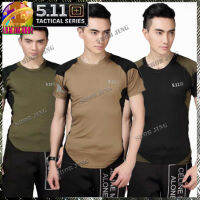 เสื้อยืดแฟชั่นผู้ชายสไตล์เกาหลีแนวสตรีท เสื้อยืดแขนสั้น-ยาว5.11Tactical เสื้อคอกลมได้ทุกลุค เท่ห์สุดๆไม่ต้องรีด ไม่ยืด ไม่ย้วย ผ้านุ่ม