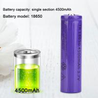 Fosa ชาร์จ 16340 แบตเตอรี่ 3.7V 4500mAh เปลี่ยนแบตเตอรี่ 16340 แบตเตอรี่ความจุสูงแบบชาร์จไฟได้สำหรับไฟฉาย LED ไฟฉาย