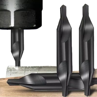 1.0-8mm High-Speed Steel Center Drill Bit Countersink Metalworking Spiral Position Hole Drill Hole Cutter Drilling Hand Tool