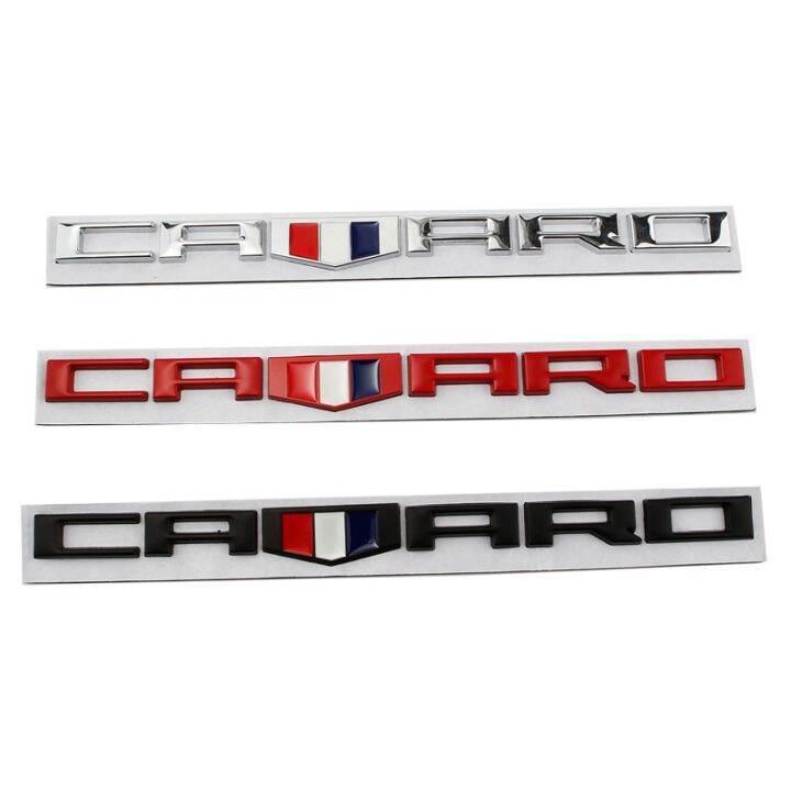 🚗NEW Metal CAMARO with Shield Letter Car Auto Decorative Emblem Badge ...