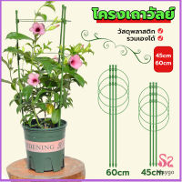 โครงเถาวัลย์ เสามะเขือเทศ โครงปลูก อุปกรณ์สำหรับพืชไม้เลื้อย 45cm 60cm plant trellis