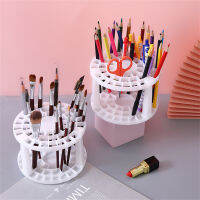 49 Holes Pencil Stationery Paint Brush Holder Makeup Brush Storage Tube Desktop Storage Rack Organizer Holder