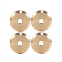 4Mm Steel Axles Widen Wheel Hub Set Brass Weights for 1/24 Axial SCX24 Upgrade Parts