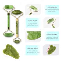 Hot Gua Sha Face Massager Roller Jade Store Scraper Roller นวดสำหรับใบหน้า Gouache Lift Body Slimming Guasha คอ Skin Care เครื่องมือ