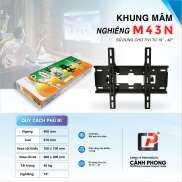 Khung mâm, giá treo tivi led nghiêng từ 19
