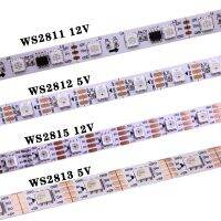 WS2812B WS2815 WS2811 WS2813 RGB LED Pixel Strips SMD 5050 Individually Addressable 30/60/144Leds/m Smart Tape Light IP30/65/67 LED Strip Lighting