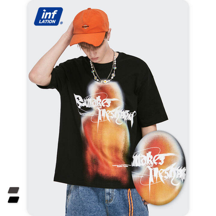 inflasi-streetwear-tshirt-ovesized-ized-เสื้อยืดฮิปฮอปลายกราฟิคตลกๆสำหรับฤดูร้อนเสื้อยืด-kapas-musim-panas