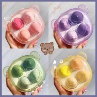 【CW】☞  4pcs/box Fashion Make Up Mixer Puff Makeup Sponge Foundation Accessories Boxed