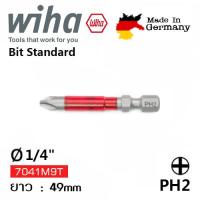 WIHA ดอกไขควงปากแฉก PH2 x 25mm  Order No.38220