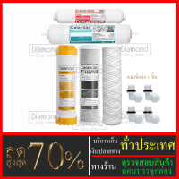 ไส้กรองน้ำมาตราฐาน 5 ขั้นตอน ยี่ห้อ Colandas ขนาด 10 นิ้ว ระบบ UF (ไส้กรองเชือก + เรซิ่น)#ราคาถูกมาก#ราคาสุดคุ้ม