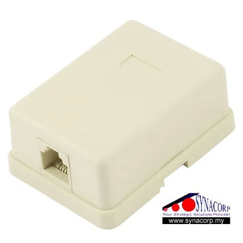 Surface Mount RJ11 Telephone 1way 4C Junction Box Lazada