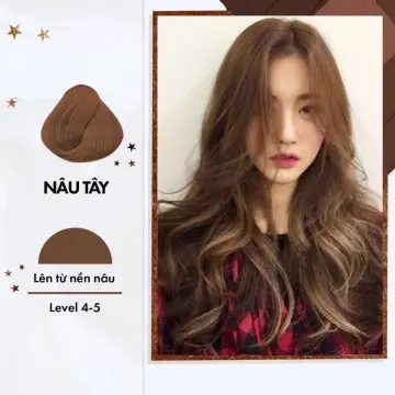 Thuốc Nhuộm Tóc Màu Nâu Tây Lạnh Giá Tốt T08/2023 | Mua Tại Lazada.Vn