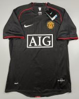 เสื้อฟุตบอล ย้อนยุค แมนยู 2007 เยือน สีดำ Retro Away เรโทร คลาสสิค 2007-08