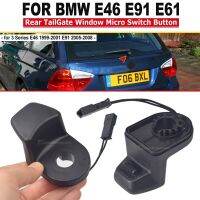 ใหม่สำหรับ BMW E91 E46 3-Series BMW E61 5-Series Estate ประตูท้ายหลังรถหน้าต่างปุ่มสวิทช์ขนาดเล็ก61319200673 8385694 9200673