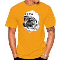 Short Sleeve Casual T-Shirt Summer Women Tops Laika CCCP Space Dog Print Cotton Tees Plus Size Woman Shirts Female Tshirt