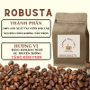 Cà phê nguyên chất pha phin robusta 100% từ vườn đắk lắk 500gr - ảnh sản phẩm 1