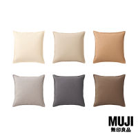 ใหม่ มูจิ ปลอกหมอนอิงผ้าออกซฟอร์ด - MUJI Oxford Cushion Cover ปลอกหมอน สไตล์ มินิมอล