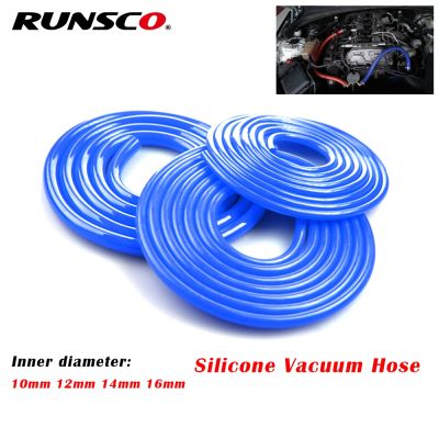 Universal 10mm/12mm/14mm/16mm Auto Car Vacuum Silicone Hose Racing Line Pipe Tube Red Blue Black