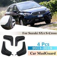 ♈O2สำหรับ SX4 S-Cross 2014 2019บังโคลนบังโคลนอุปกรณ์เสริมบังโคลนด้านหน้าแบบเส้น