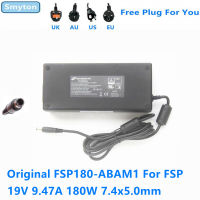 Original AC Adapter Charger สำหรับ FSP FSP180-ABAM1 19V 9.47A 180W 7.4 × 5.0มม. แล็ปท็อป Switching Power Supply