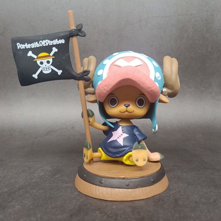 วันพีซโมเดลฟิกเกอนิเมชั่น-one-piece-chopper-บรรจุอยู่ในกล่องพีวีซี-10cm-โมเดล-ฟิกเ-ช็อปเปอร์