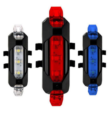 cod-ไฟจักรยานขายตรง-usb-การชาร์จ-led-ไฟเตือนไฟท้ายจักรยานกลางคืนอุปกรณ์ขี่จักรยานเสือภูเขา-christmas-gift