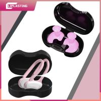 Swimming Nose Clip Ear Plug Set Environmental Summer Nose Clip For Kids Adults Swimming Earplugs/nose Clip Set Soft Silicone Accessories Accessories