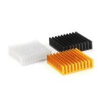 3pcs 40*40*11mm Heatsink 40x40x10mm Cooling Cooler Fin Aluminum Heat Sink Radiator Cooler Black Silver Golden Heat Sink Heatsink