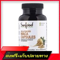 Fast and Free Shipping Sunfood, Gelatinized Maca Capsules 800 mg 90 Capsules Ship from Bangkok