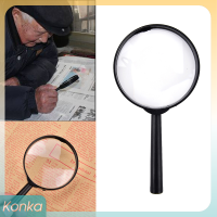 ✨ Konka 1pcs แว่นขยาย60mm Handheld 5X แว่นขยาย Handheld LOW Vision Reading