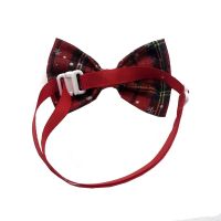 Krismas Anjing Kecil Binatang Bow Hubungan Laras Anjing Kecil Bowties Iksimpul ปลอกคอสุนัขแมวอุปกรณ์ตกแต่งผมวันหยุด