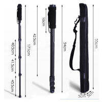 ขาตั้งกล้อง1003 Ringan 67 "171CM Kamera Monopod แบบพกพา Unipod สำหรับ NIKON CANON Gambar dengan Kepala Bola Q29