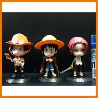 สินค้าขายดี!!! โมเดล วันพีช One Piece เซ็ท 3 ตัว สุดเท่ห์ มาใหม่‼️ (สินค้าถ่ายจากงานจริง) ## โมเดล โมเดลรถ ของเล่น ของสะสม รถ หุ่นยนต์ ตุ๊กตา โมเดลนักฟุตบอล ฟิกเกอร์ Model