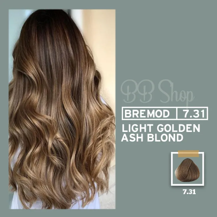 7.31 LIGHT GOLDEN ASH BLOND BREMOD PERFORMANCE HAIR COLOR 100ml | Lazada PH