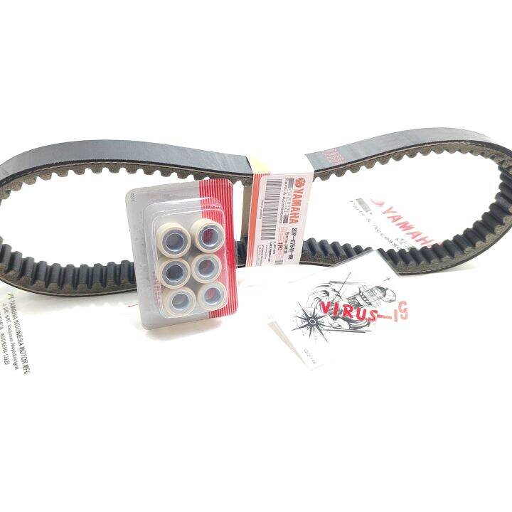 VANBELT VBELT YAMAHA NMAX+ROLLER SET 2DP-V BELT NMAX+ROLLER VAN BELT ...